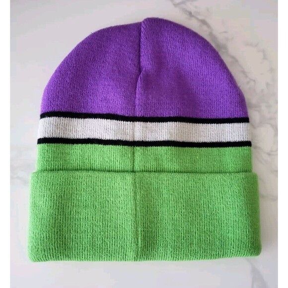 Disney Toy Story Space Ranger Buzz Lightyear Costume Knit Cuff Beanie Hat - Picture 2 of 4